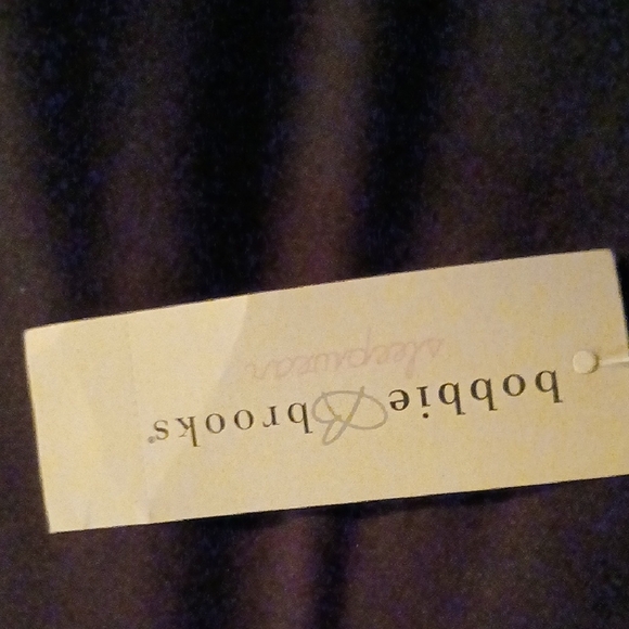 Bobbie Brooks Blue and White Patterned Pajama Pants - Picture 2 of 3